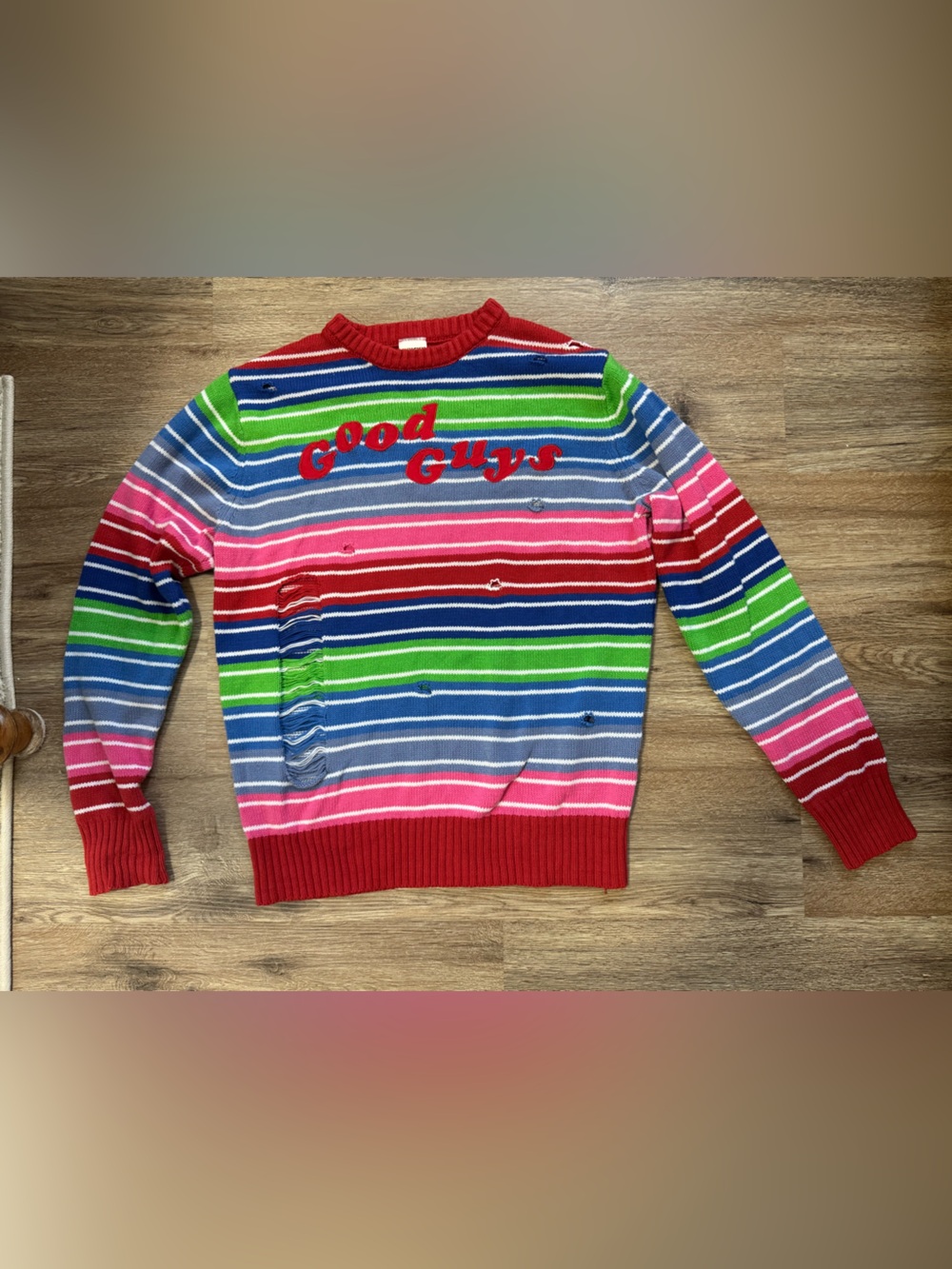 Chucky Good Guys Colorful Sweater 🎃🔪